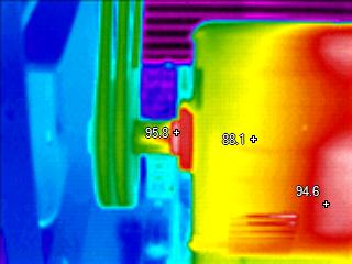 Infrared Inspections of Over Heated Bearing